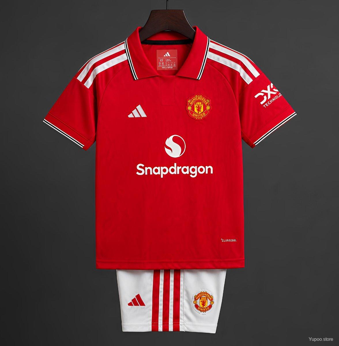 Camiseta de fútbol Manchester United 2026/27 KIT NIÑO LOCAL